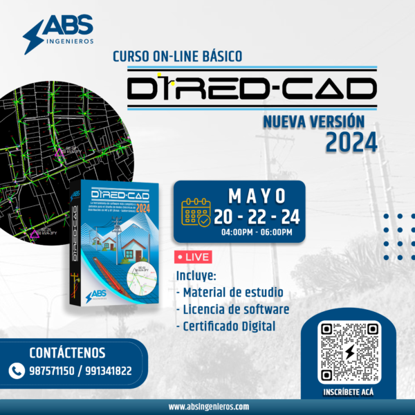 Curso On-line Básico DIRED-CAD 2024